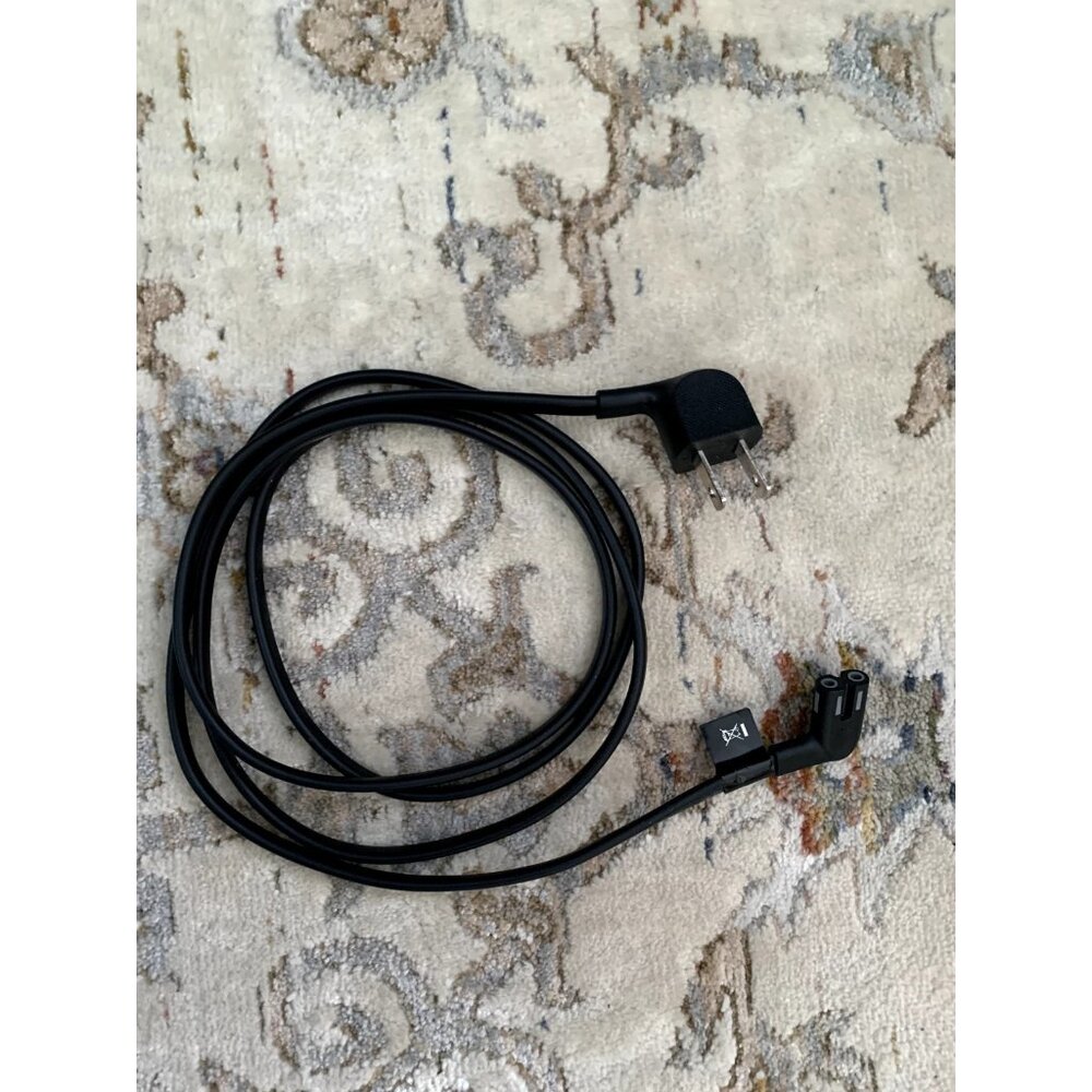 5ft 2 Prong AC Power Cord Cable Non Polarized C7 Figure 8 Replacement Samsung